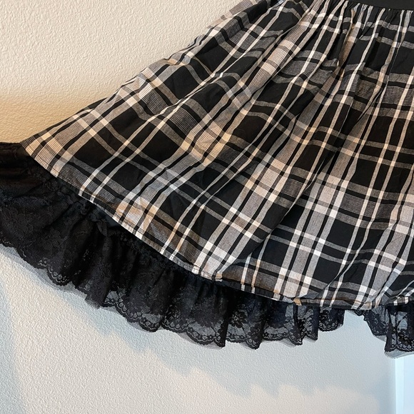 Hot Topic Strapless Plaid Mini Dress - Picture 3 of 4